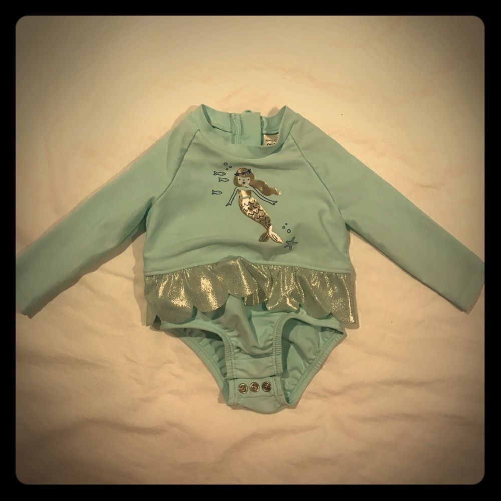 Osh Kosh B’gosh size 3m long sleeve bathing suit